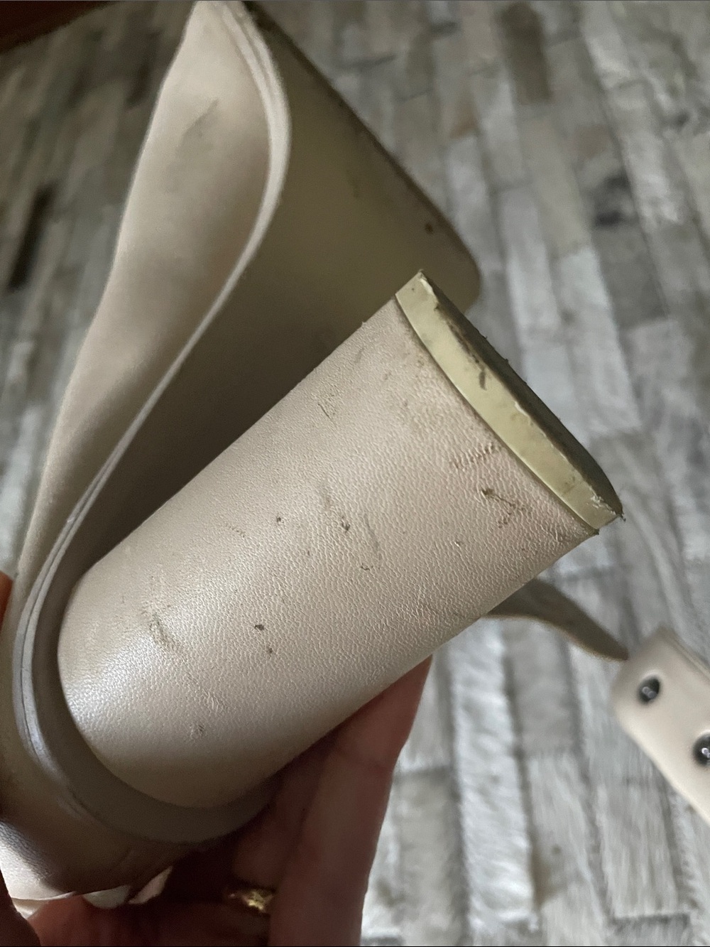 THE ROW teatime buttoned booties sz41 Women's Beige  Ankle Bootie - Picture 8 of 12